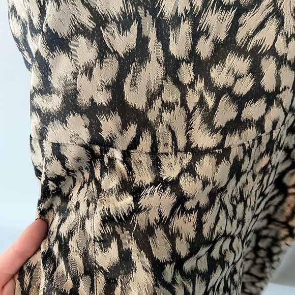 Free People Chrissy Leopard Animal Print Mini Dress - Picture 8 of 15